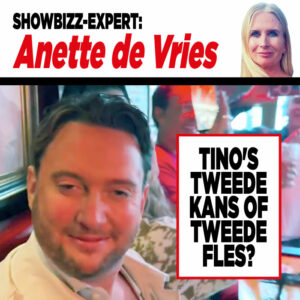 Showbizz-expert Anette de Vries: ‘Tino&#8217;s tweede kans of tweede fles?’
