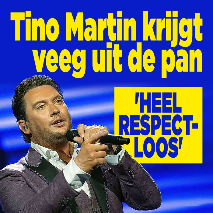 Tino Martin heeft geen respect