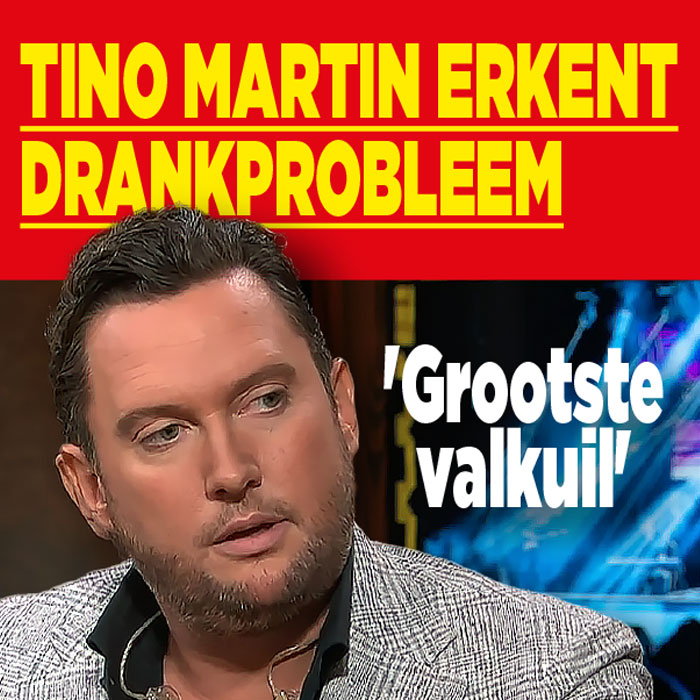 Tino Martin drankverslaafd