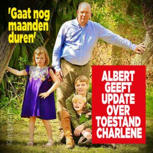 Albert geeft update over toestand Charlène: &#8216;Gaat nog maanden duren&#8217;