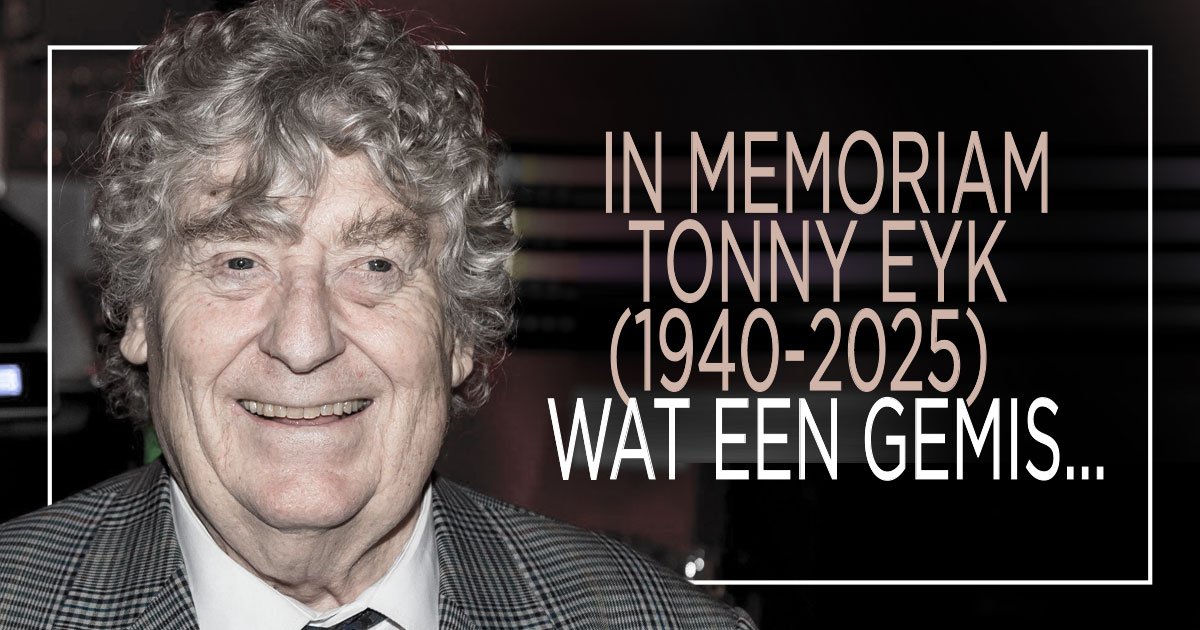 Tonny Eyk overleden