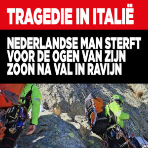 Tragedie in Italië: Nederlandse man sterft voor de ogen van zijn zoon na val in ravijn
