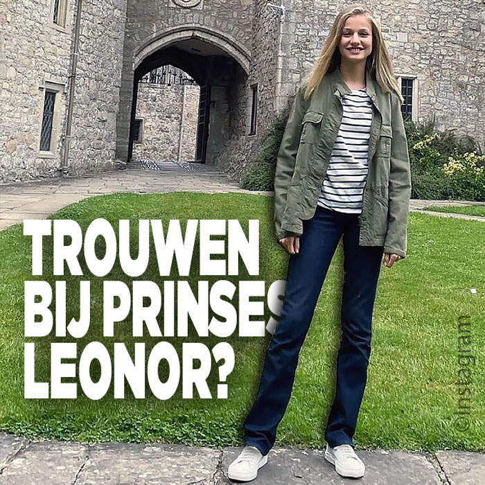 Trouwen bij prinses Leonor?