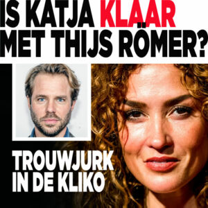 Trouwjurk in de kliko: is Katja klaar met Thijs Römer?