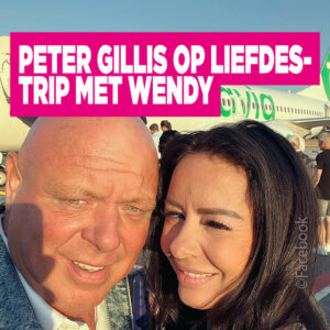 Peter Gillis op liefdestrip met Wendy
