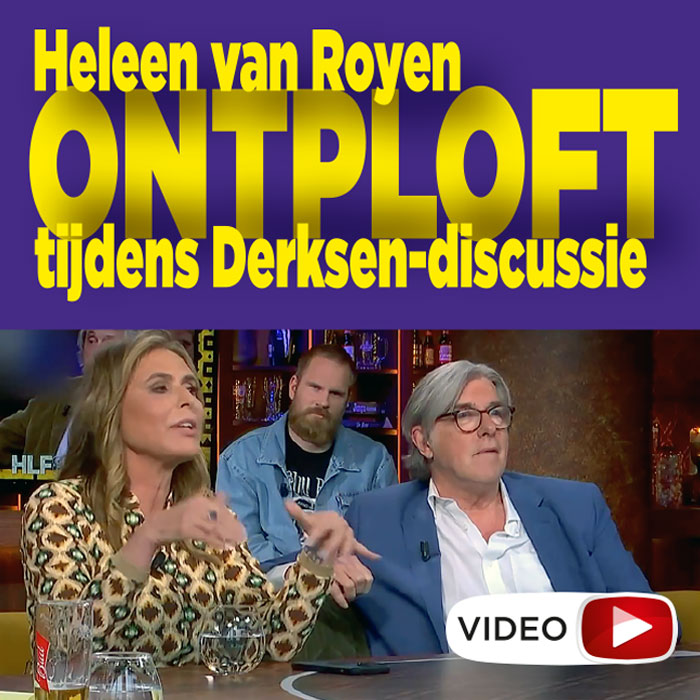 Helen van Royen ontploft tijdens tv programma