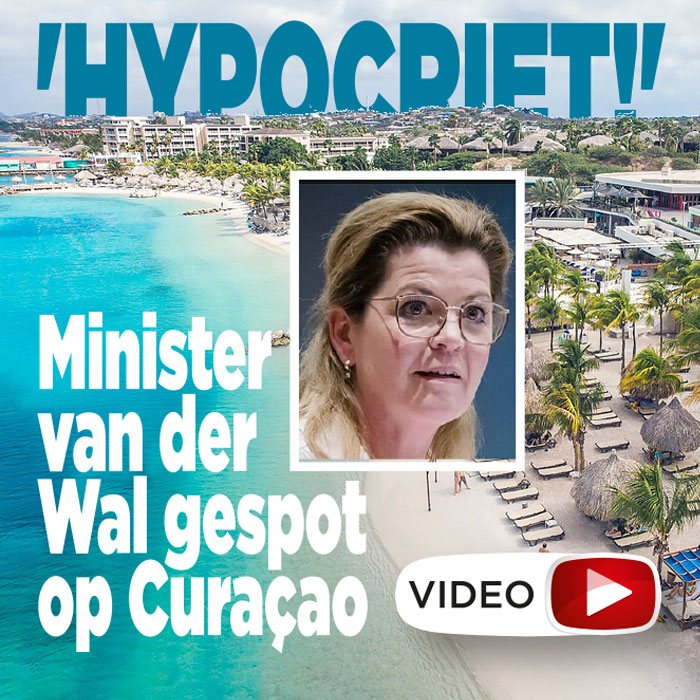 Minister van der Wal op Curacao