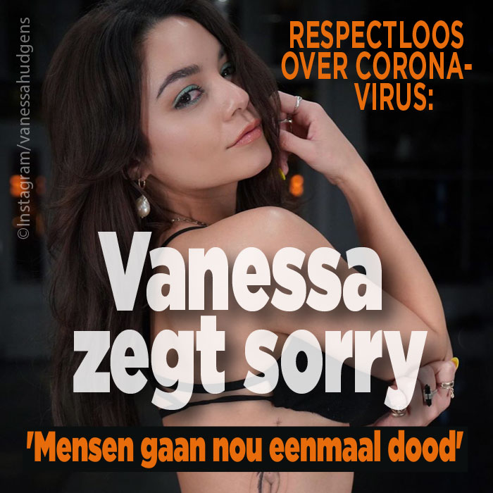 Respectloos over coronavirus: Vanessa Hudgens door het slijk