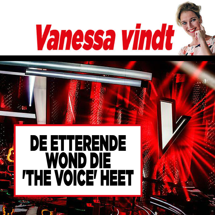 Vanessa vindt iets over The Voice