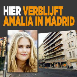 HIER verblijft Amalia in Madrid