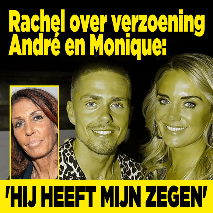 Rachel geeft zegen aan huwelijk André en Monique