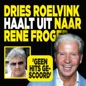 Dries Roelvink haalt uit naar René Froger: &#8216;Geen hits gescoord&#8217;