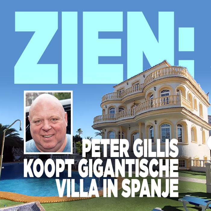 Peter Gillis koopt kast van huis in Spanje