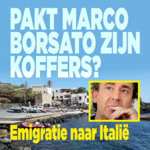 Pakt Marco Borsato zijn koffers? &#8216;Emigratie naar Italië&#8217;