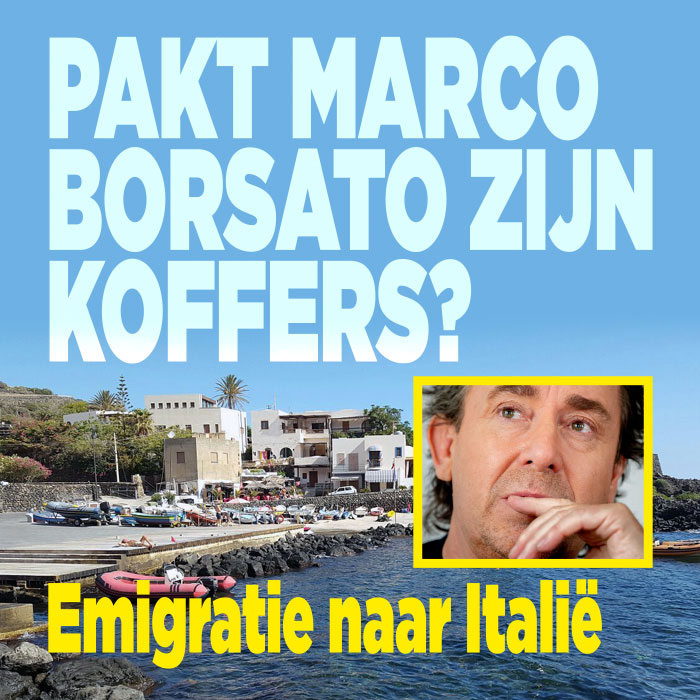 Marco Borsado fa le valigie?  “Trasferirsi in Italia”