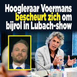 Hoogleraar Voermans bescheurt zich om bijrol in Lubach-show
