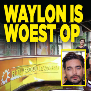 Waylon is woest op RTL Boulevard