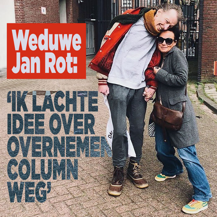 Weduwe Jan Rot: &#8216;Ik lachte idee over overnemen column weg&#8217;