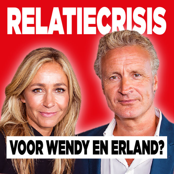 Relatie Wendy en Erland in zwaar weer?