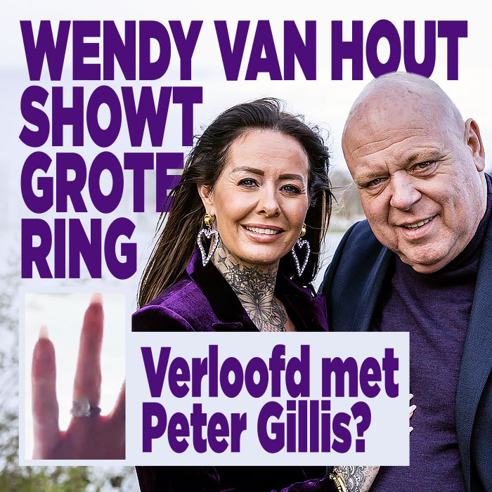 Zijn Peter en Wendy verloofd?