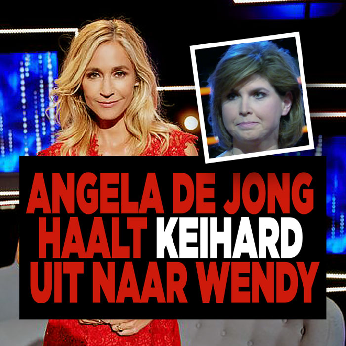 Angela de Jong haalt uit naar Wendy