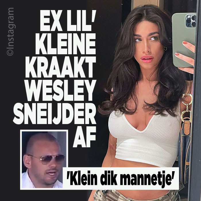 Ex Lil' Kleine vindt Wesley Sneijder klein en dik