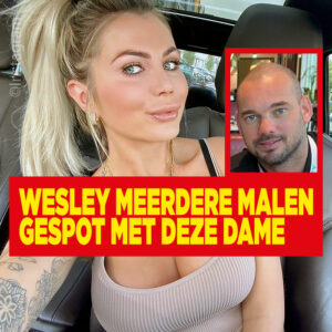 Wesley Sneijder meerdere malen gespot met déze dame