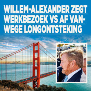 Willem-Alexander zegt werkbezoek VS af vanwege longontsteking