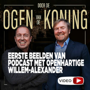 ZIEN: Eerste beelden van podcast met openhartige Willem-Alexander