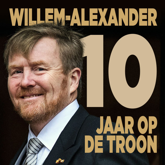 Willem-Alexander 10 jaar op de troon