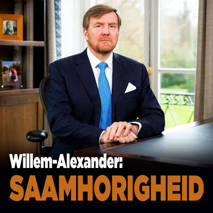 Willem Alexander|Blok oranje boven|Toespraak WA