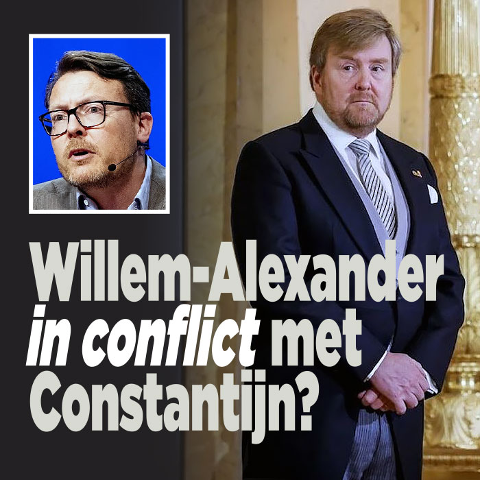 Willem-Alexander in conflict met Constantijn?