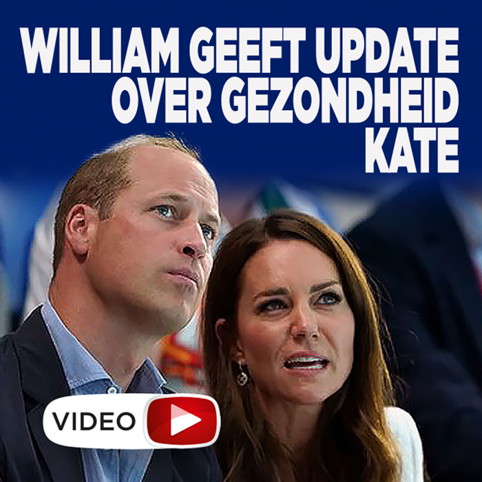William geeft update over Kate
