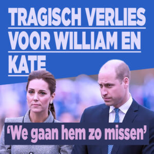 Vreselijk verlies voor William en Kate