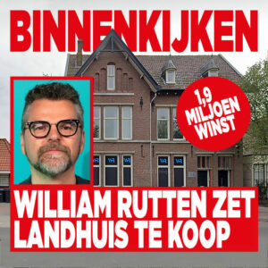 Binnenkijken: William Rutten zet landhuis te koop