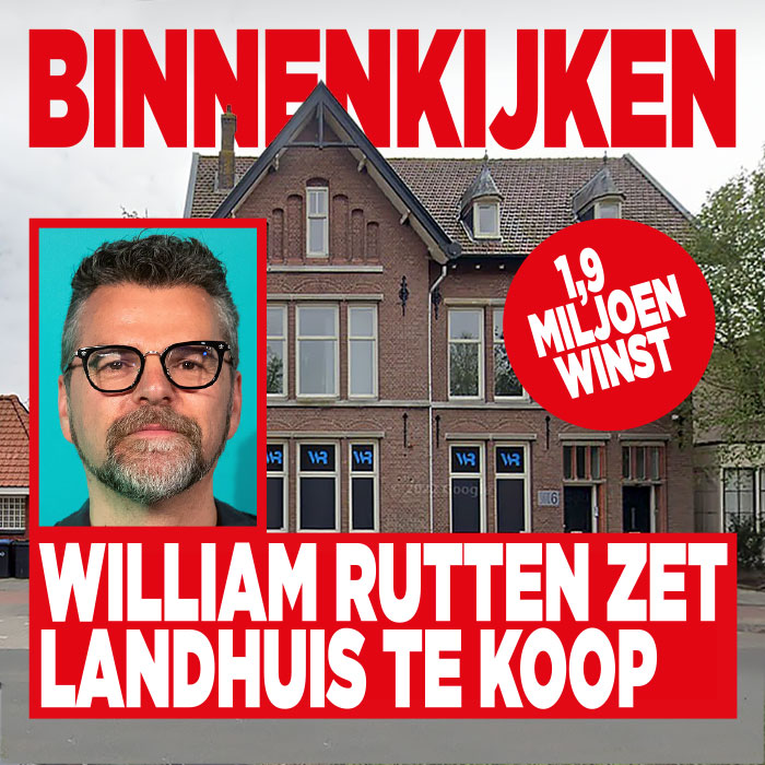 William Rutten casht flink door verkoop landhuis