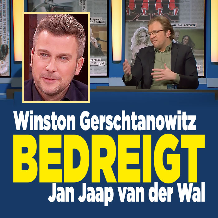 Winston Gerschtanowitz bedreigt Jan Jaap van der Wal