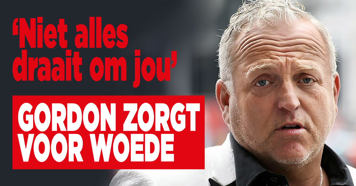 Gordon zorgt voor woede