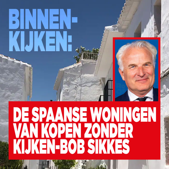 Binnenkijken: De Spaanse woningen van Kopen Zonder Kijken-Bob Sikkes
