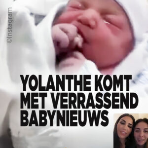 Yolanthe komt met verrassend babynieuws