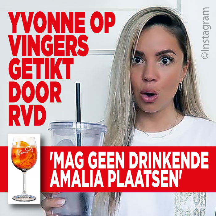 Yvonne Coldeweijer op vingers getikt door RVD: &#8216;Mag geen drinkende Amalia plaatsen&#8217;