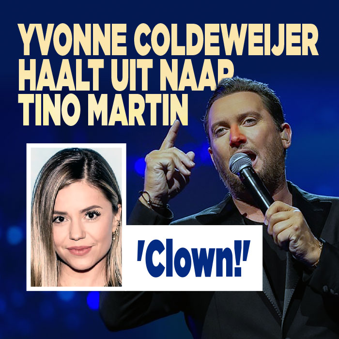 Tino is clown volgens Yvonne Coldeweijer