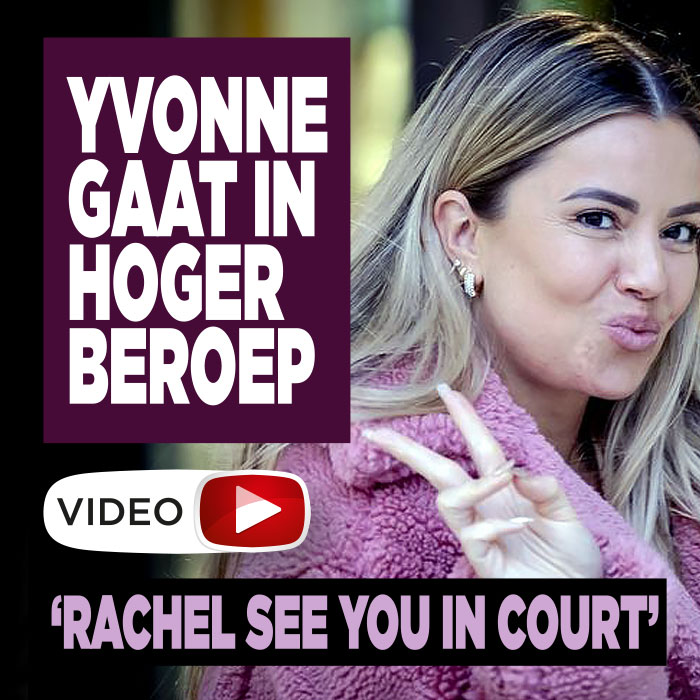 Rachel see you in court!