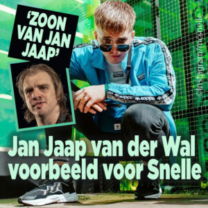 Jan Jaap van der Wal is voorbeeld voor rapper Snelle