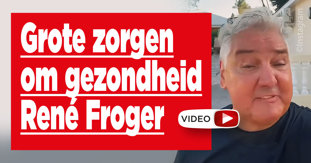 Grote zorgen om gezondheid René Froger