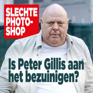 Is Peter Gillis aan het bezuinigen? &#8216;Slechte Photoshop&#8217;