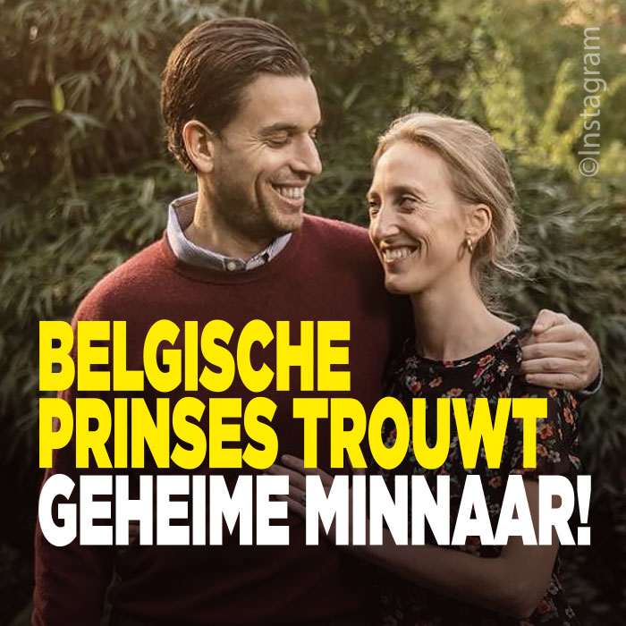 Belgische prinses trouwt met GEHEIME MINNAAR!