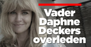 Vader van Daphne Deckers overleden