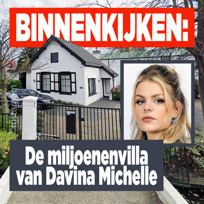 Binnenkijken: De miljoenenvilla van Davina Michelle
