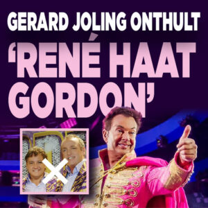 Gerard Joling ONTHULT: René haat Gordon